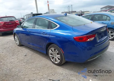 2015 Chrysler 200 Limited from USA, damaged, VIN 1C3CCCAB3FN639009